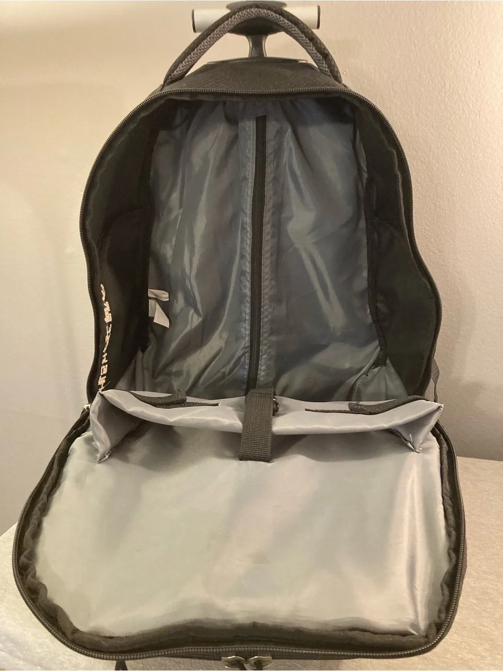 High Sierra Wheeled Backpack In Black